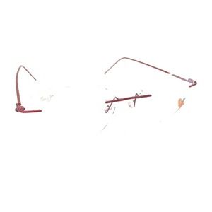 Maui Jim NEW MJO 2006-35M Red Rimless Eyeglasses Frames 49-16 140 Japan Designer